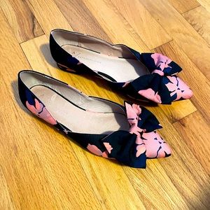 Anthropologie Bow Flats Size 8